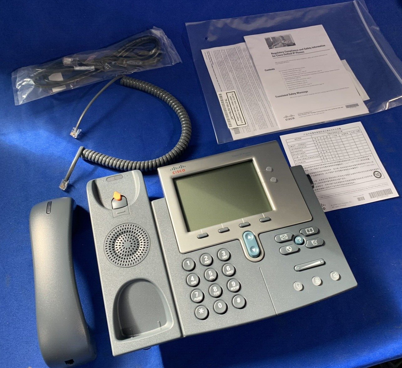 New in Box Cisco 7941G IP Phone LOT OF 2