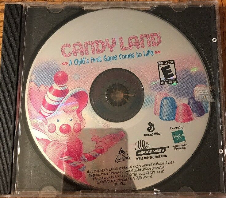 Candy Land PC CD Rom-RARE-SHIPS N 24 HOURS