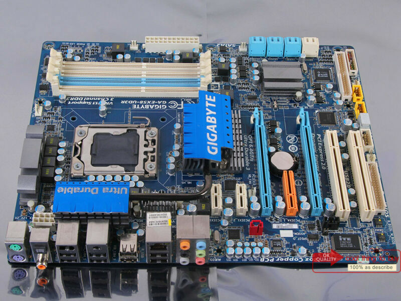 Gigabyte GA-EX58-UD3R LGA 1366/Socket B Intel X58 ATX  DDR3 Motherboard