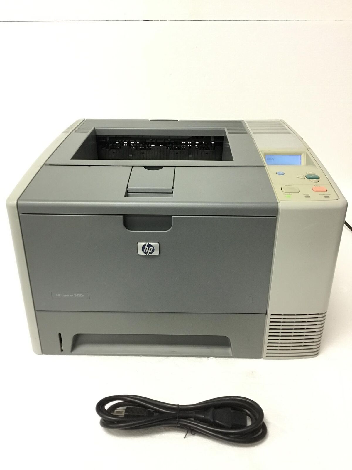 HP Laserjet 2430N Workgroup Laser Printer Q5964A w/Toner/Please READ Paper Jam
