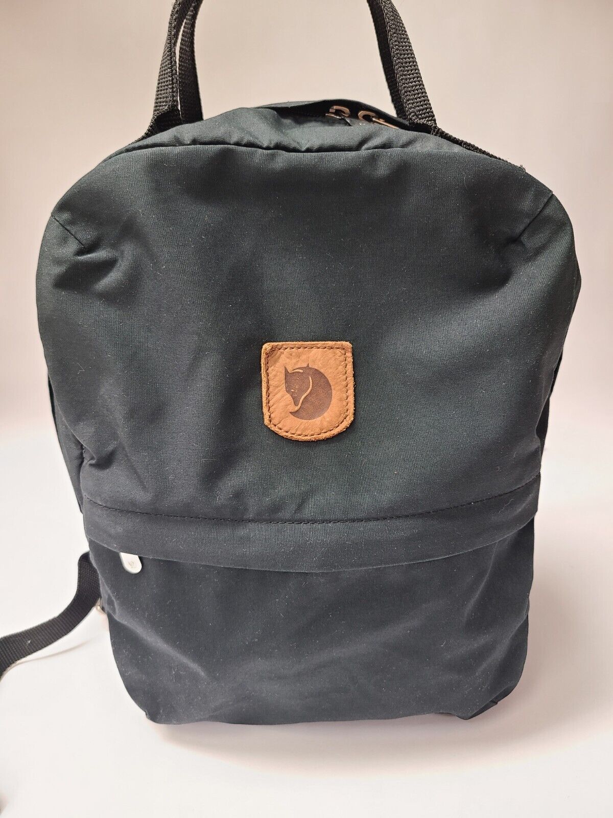 Fjallraven Original Greenland Zip Black Medium Size Laptop Bag Backpack 3W