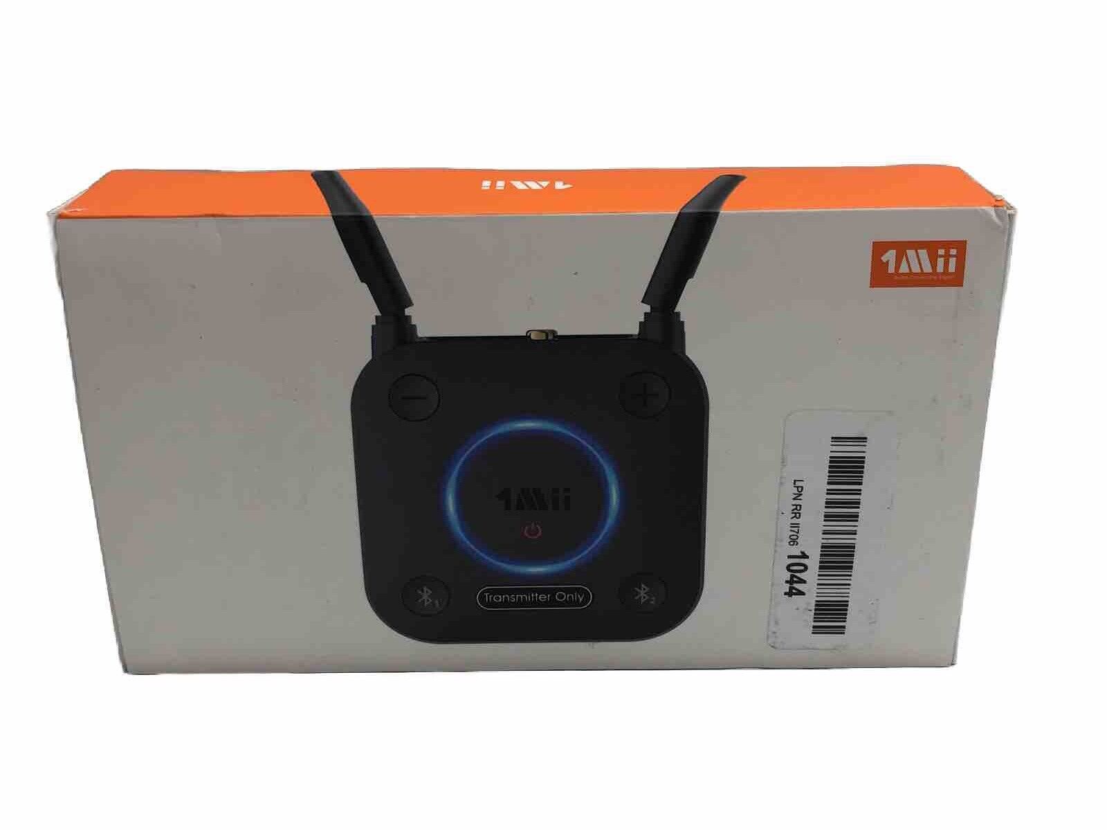 1Mii B06TX Bluetooth 5.2 Transmitter for TV to Wireless Headphone/Speaker PNP