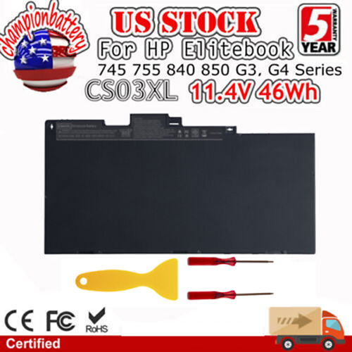 CS03XL Battery for HP Elitebook 745 840 G3 G4 854108-850 800513-001 Notebook PC