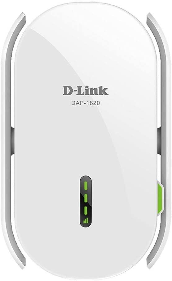D-Link WiFi Range Extender, AC2000 Mesh Plug In Wall Signal Booster, Dual Band
