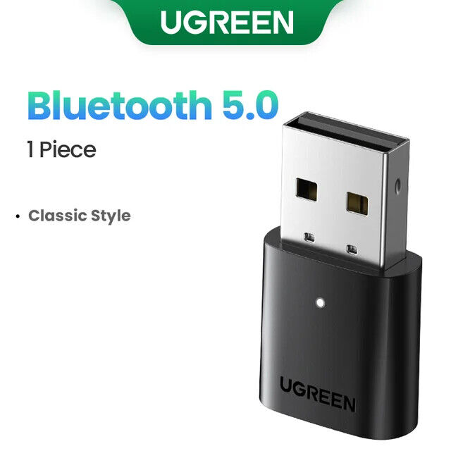 UGREEN USB Bluetooth 5.4 Dongle Adapter for PC Speaker Wireless Mouse Keyboard