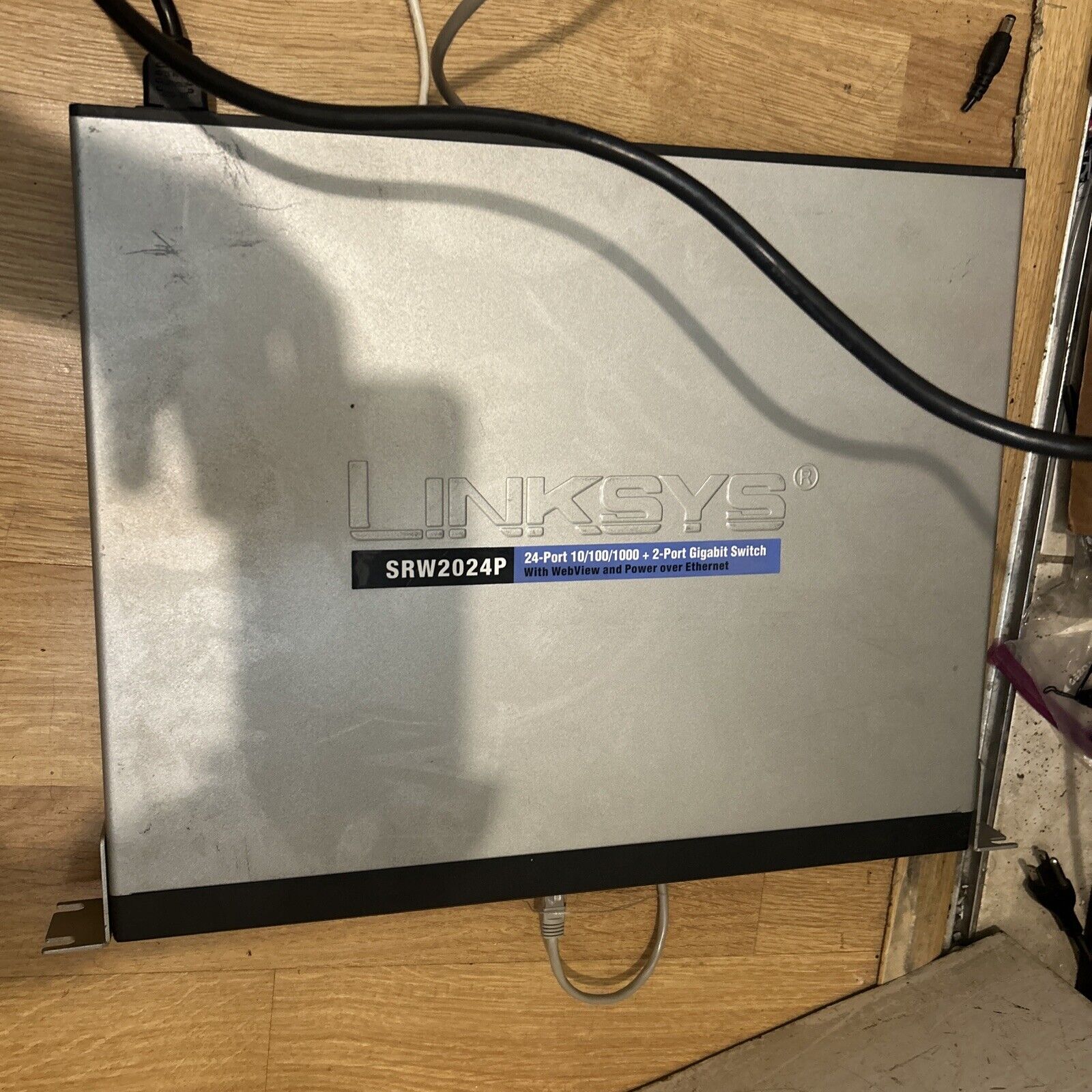 Linksys / Cisco SRW2024P 24-Port 10/100/1000 Managed Gigabit Switch - Used