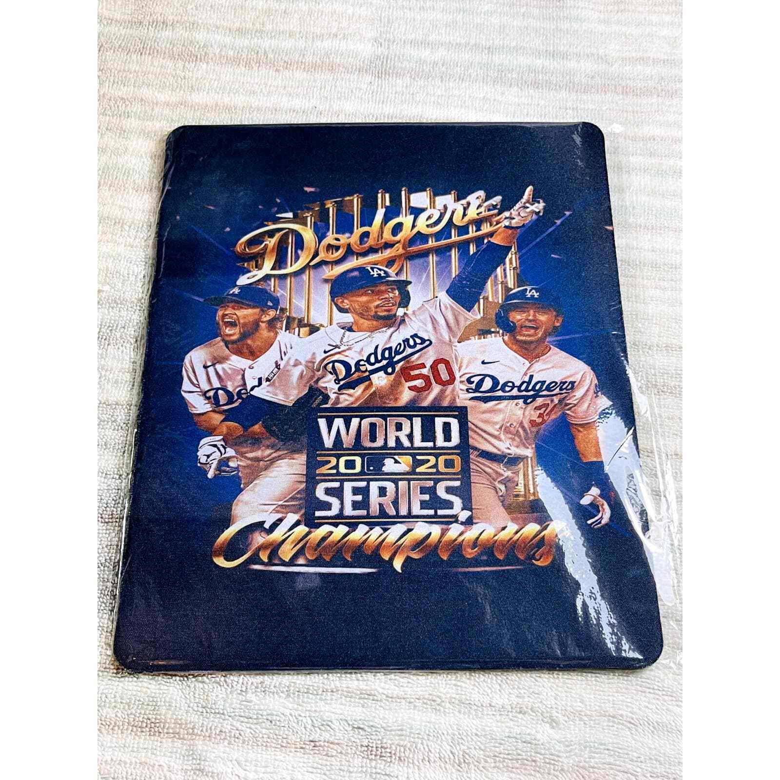 New Los Angeles Dodgers WS Champions Mouse Pad 9.5x8