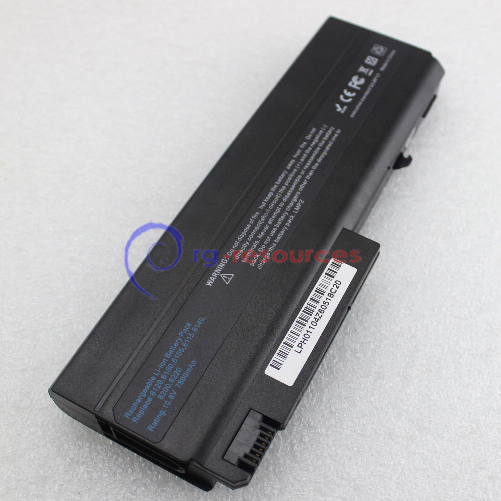 Battery for HP/Compaq 6510b 6710s 6715b 6910p NC6100 NC6200 NX6000 NC6120 9cell