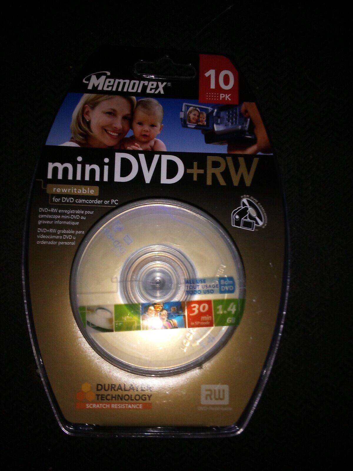 Memorex Mini DVD+RW 10 Pack NEW  DVD Camcorder/Sony Handycam Discs 2 Available