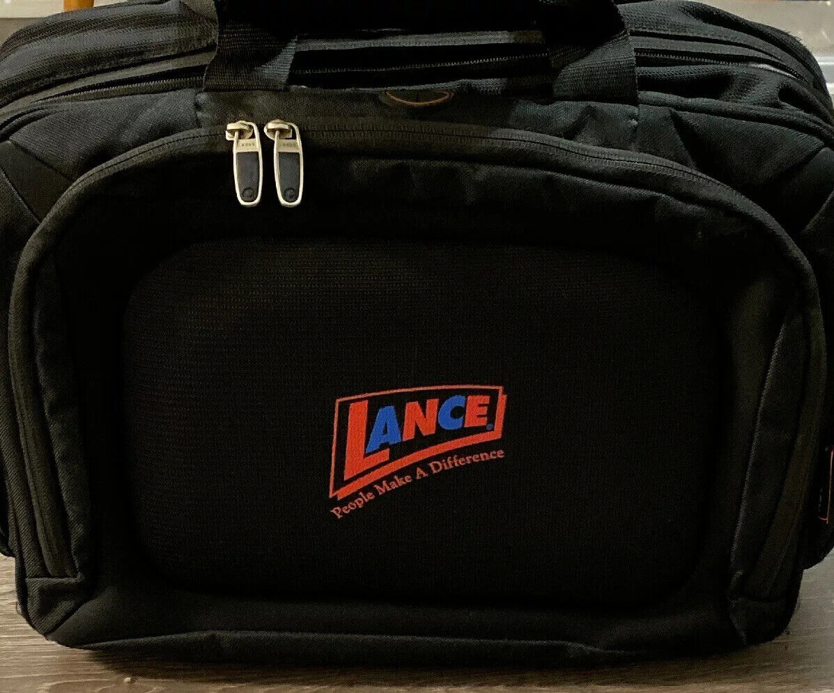 Lance Rolling Padded Computer Bag  Can Be Used As Carry On Advertising