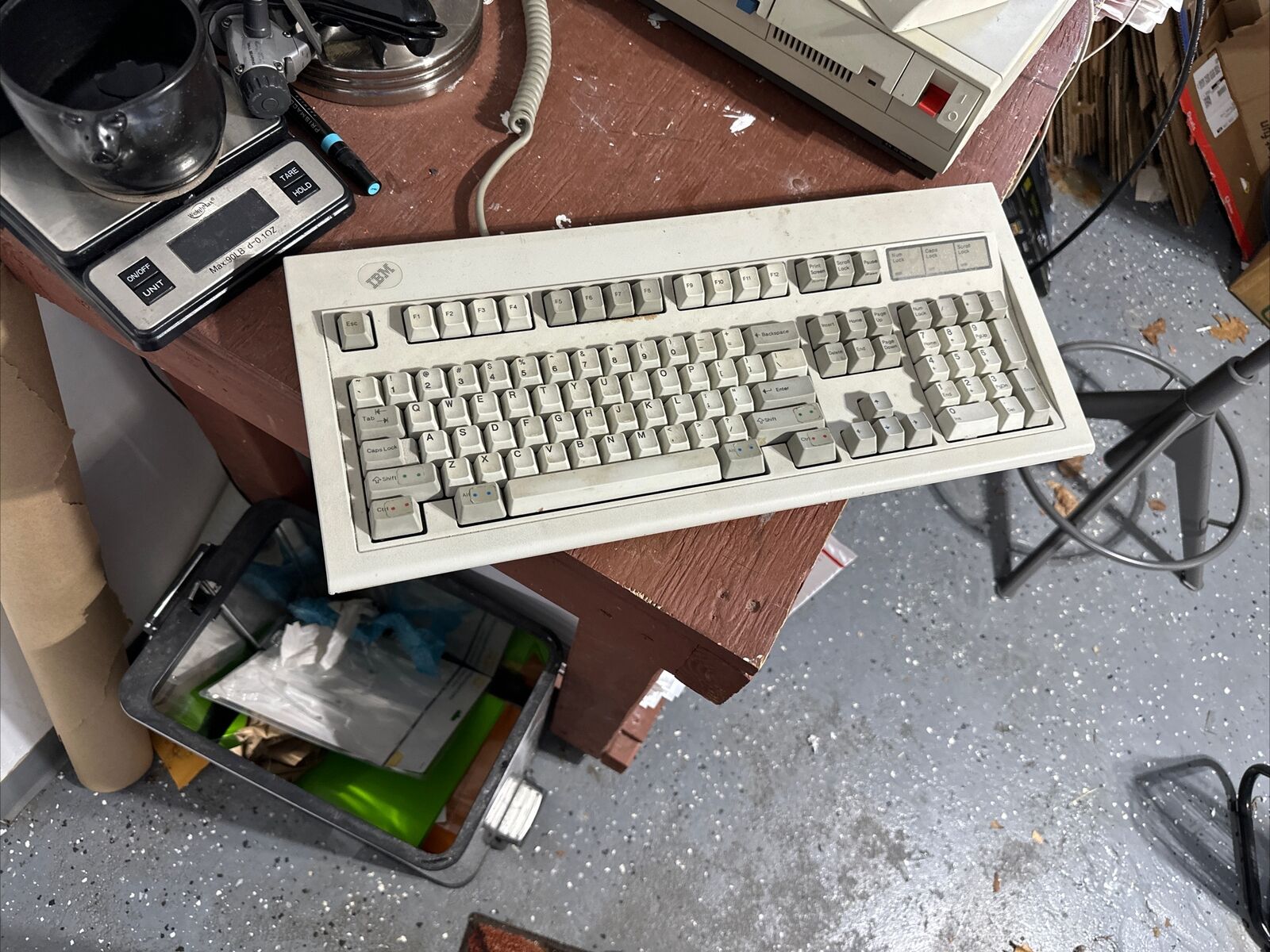 IBM 1391401 Clicky Buckling Spring PS2 Model M Keyboard Vintage TESTED