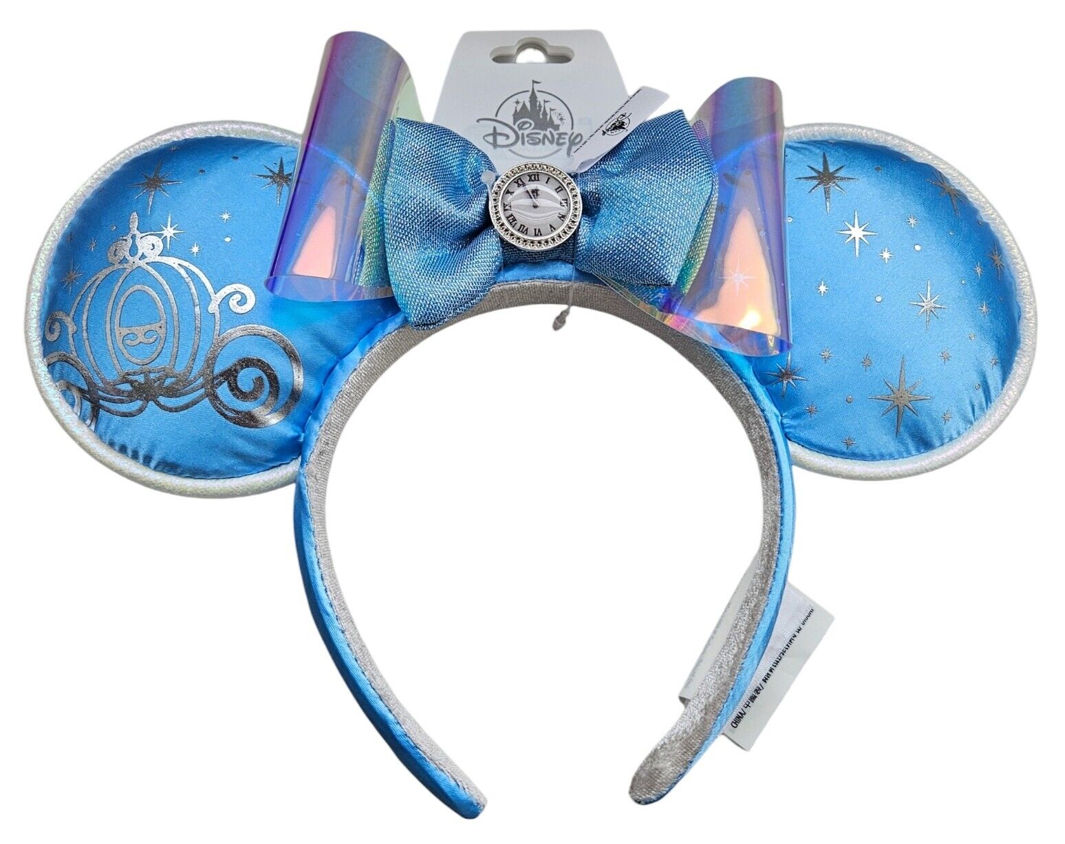 2024 Disney Parks Cinderella Two-tiered Bow Ear Headband