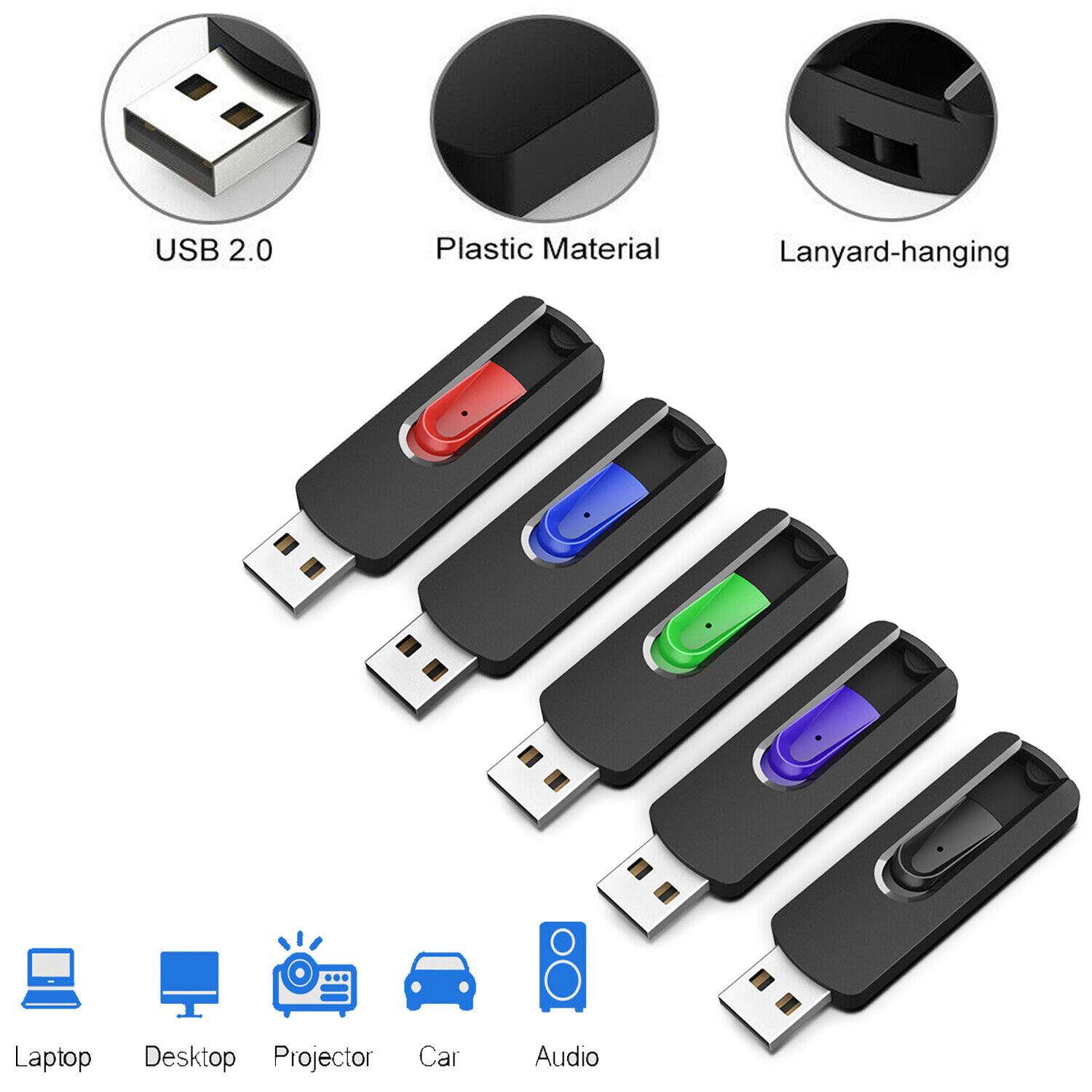 USB Flash Drive Thumb Drive Memory Stick Pendrive 4GB, 8GB, 32GB, 64GB 128GB LOT