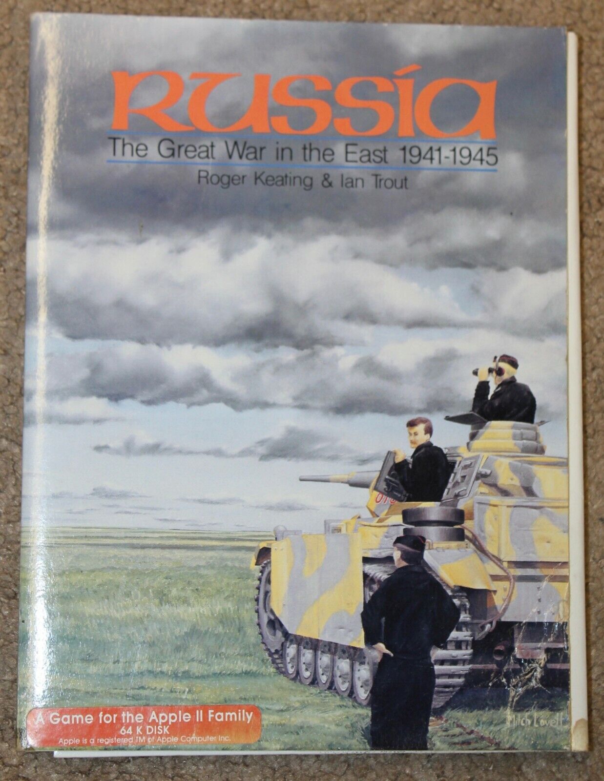 Russia: The Great War In The East 1941-1945 APPLE II simulation strategy game 87