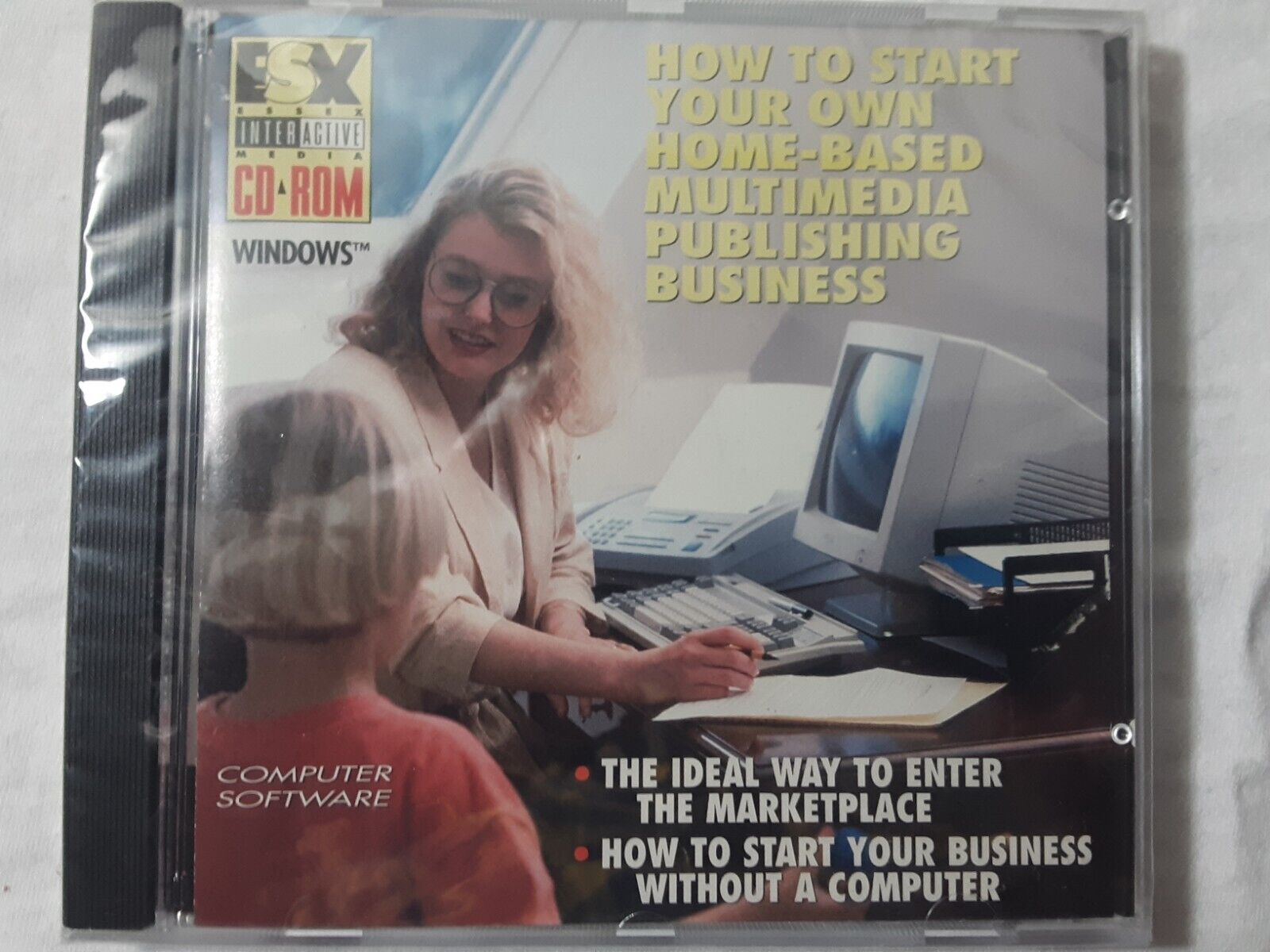 retro 1995 CD-Rom How to Start Your Own Home Based Multimedia Publishing Busines