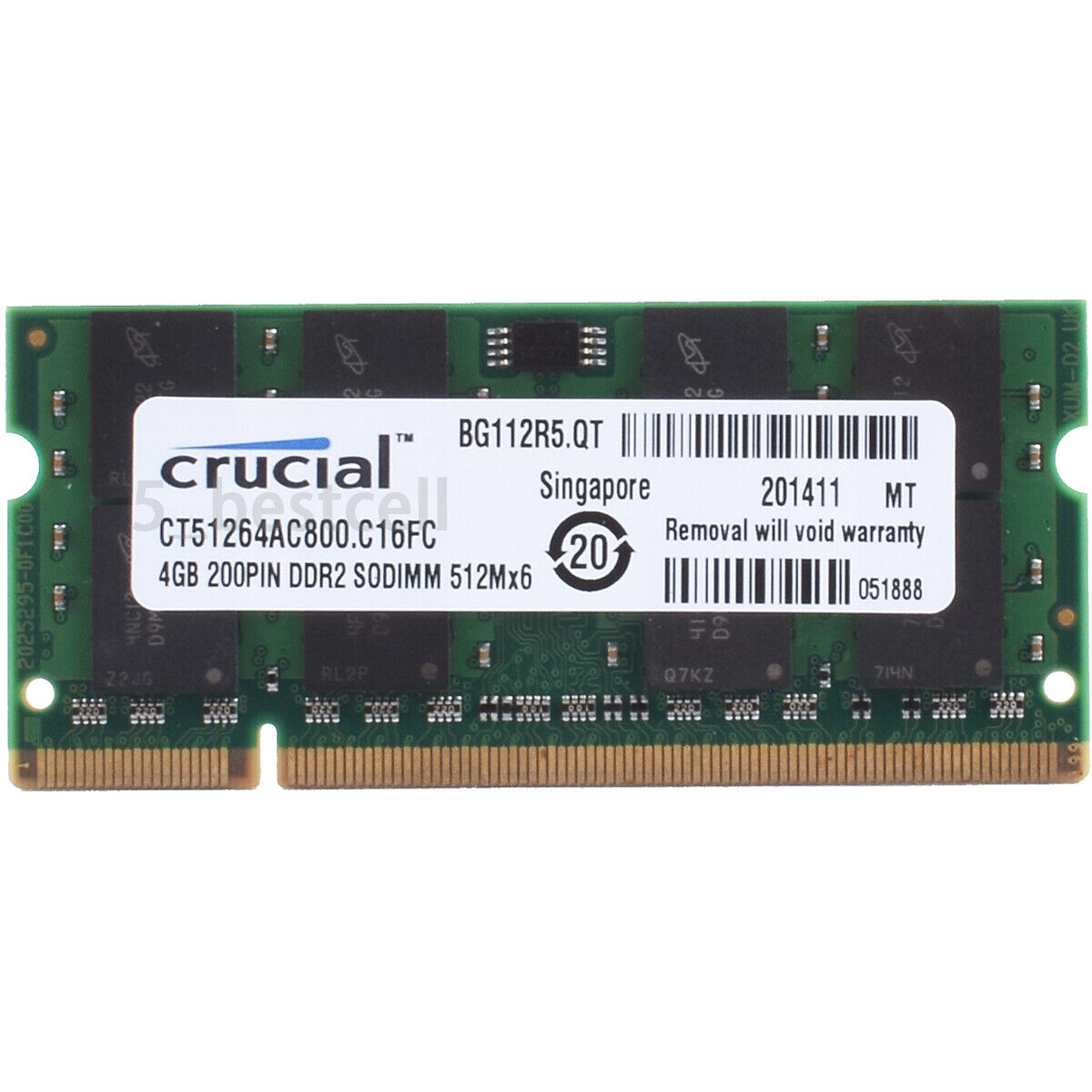 DDR2 2GB 4GB 8GB PC2-6400 667MHz 800 MHz 200PIN PC2-5300 Laptop SO-DIMM RAM lot
