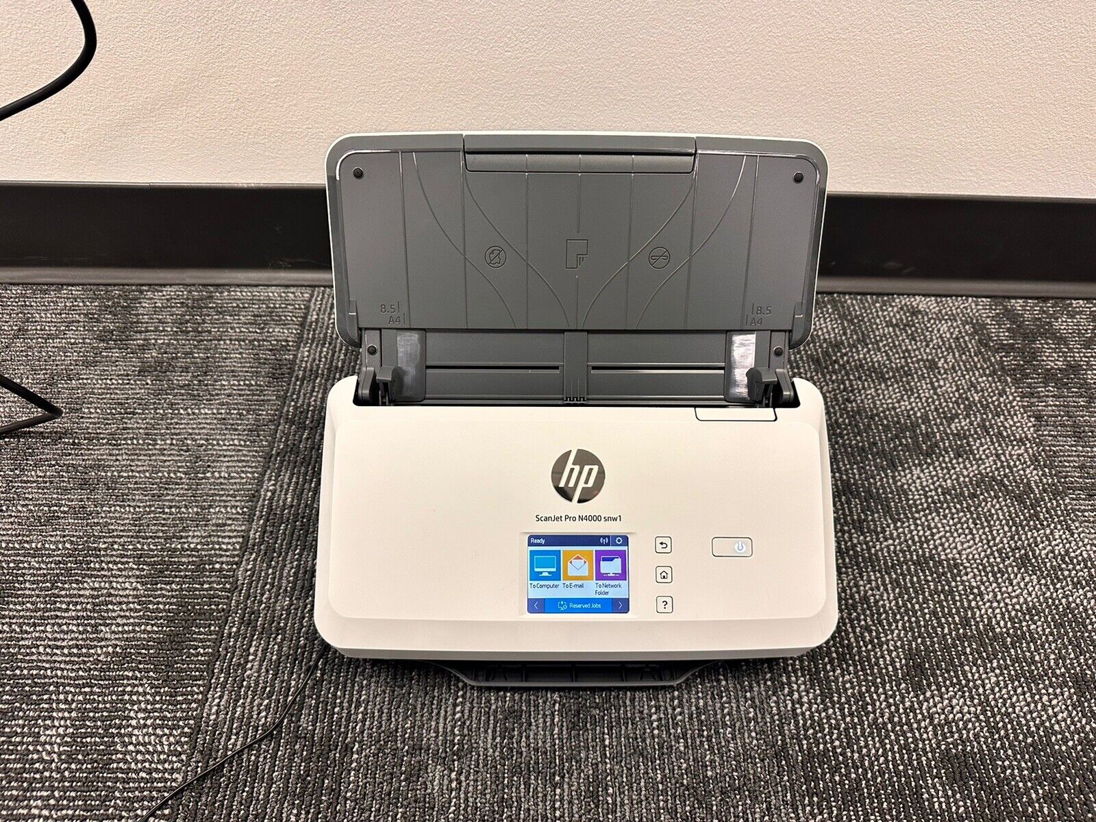 HP Scanjet Pro N4000 Sheetfeed Scanner - White