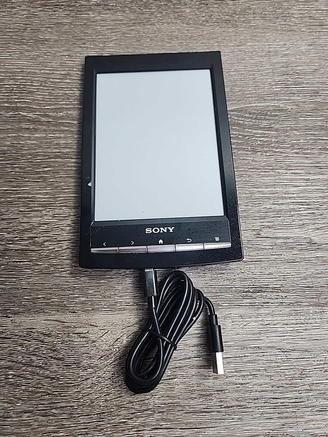 Sony PRS-T1 Black eReader eBook Reader Bundle Working Good Screen & USB Cord
