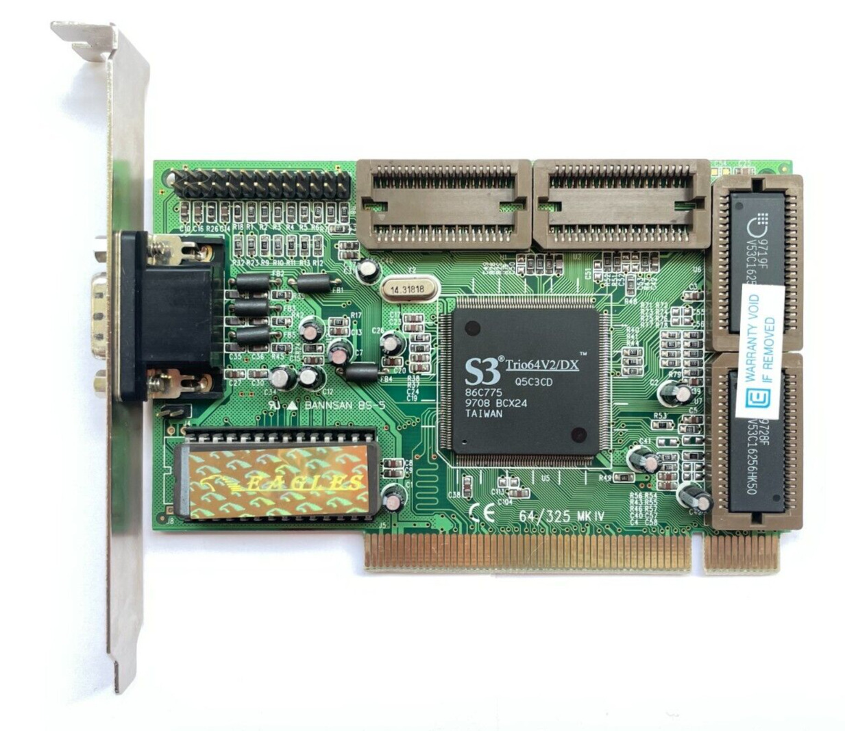 Eagles S3 Trio64 V2/DX 86C775 1Mb PCI Video Graphics Card