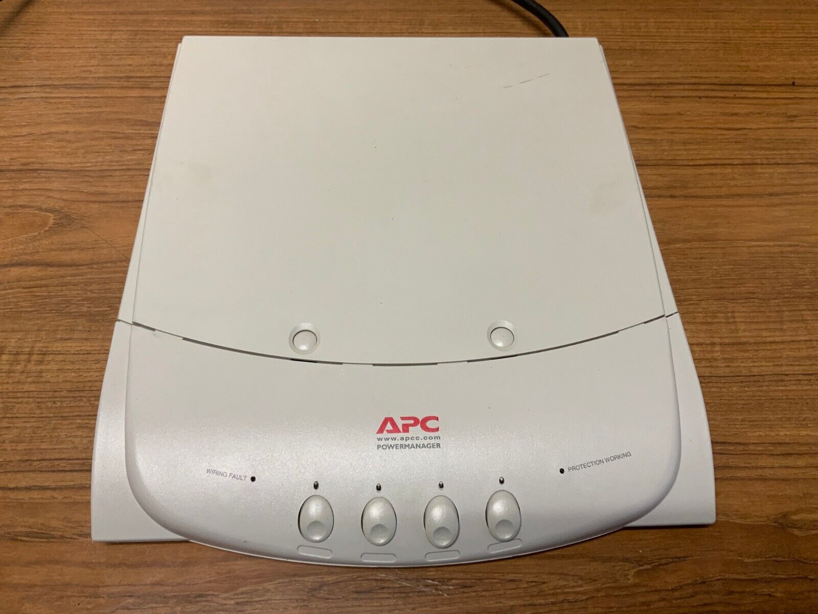APC PowerManager POW6T Desktop Surge Protector White **