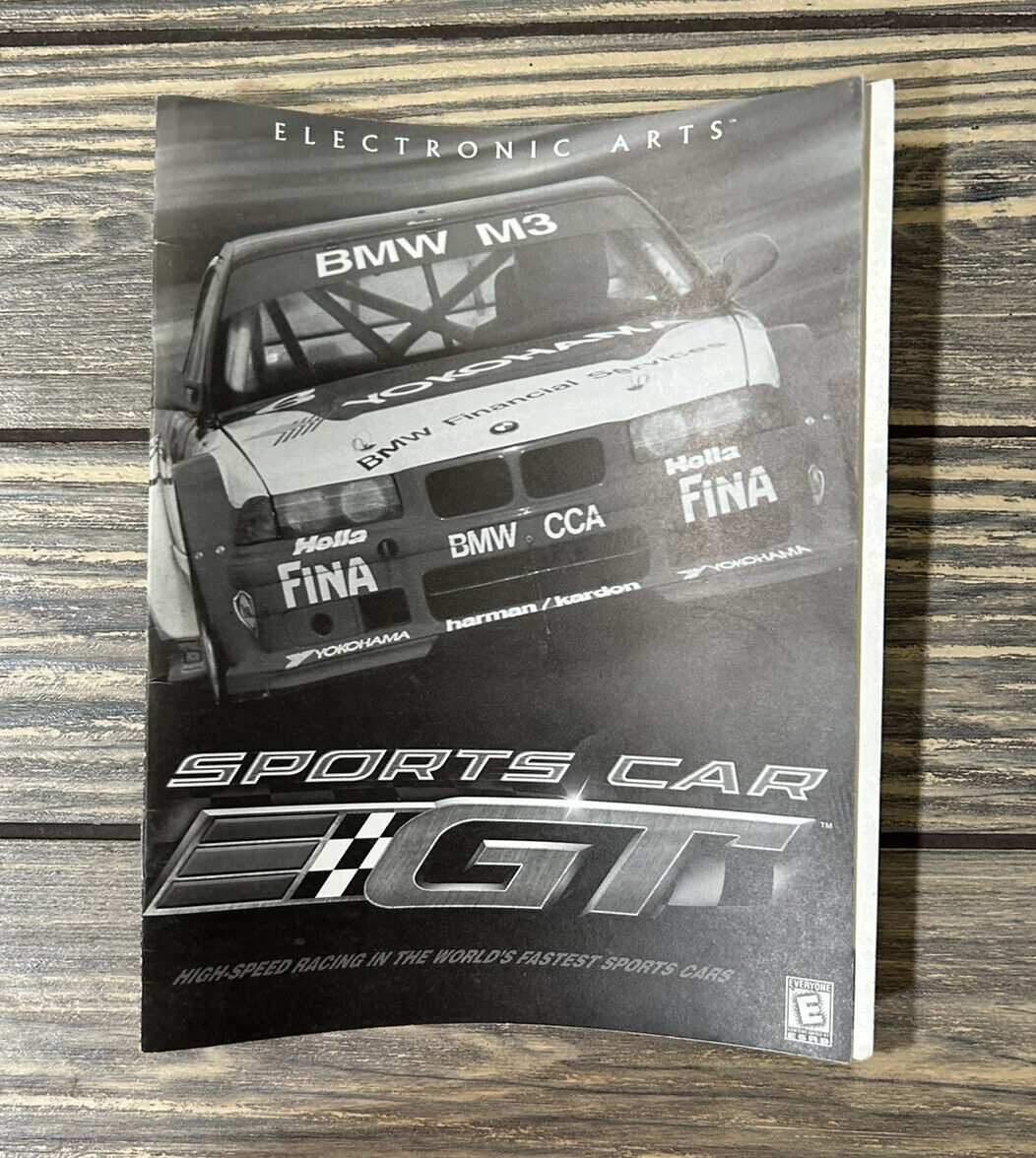 Vintage 1999 Electronic Arts Sports Car GT Computer PC Manual