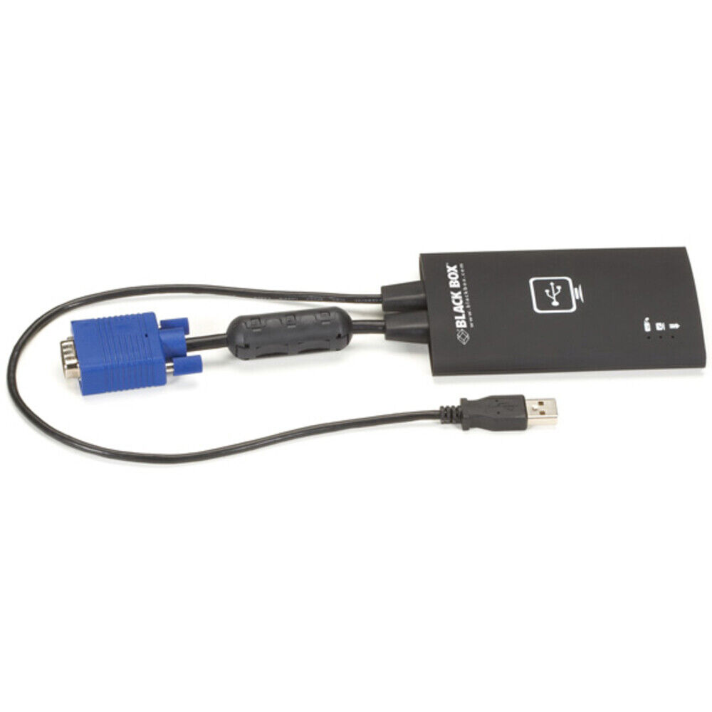 Black Box KVT100A USB Laptop Console Crash Cart Adapter GSA TAA