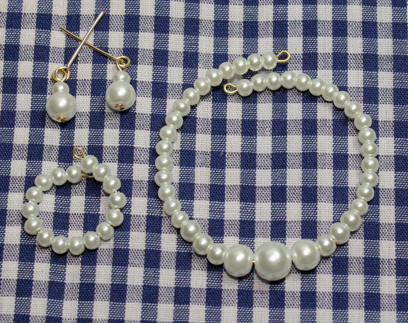 Classic Pearl Jewelry Set 14K for 18-22\