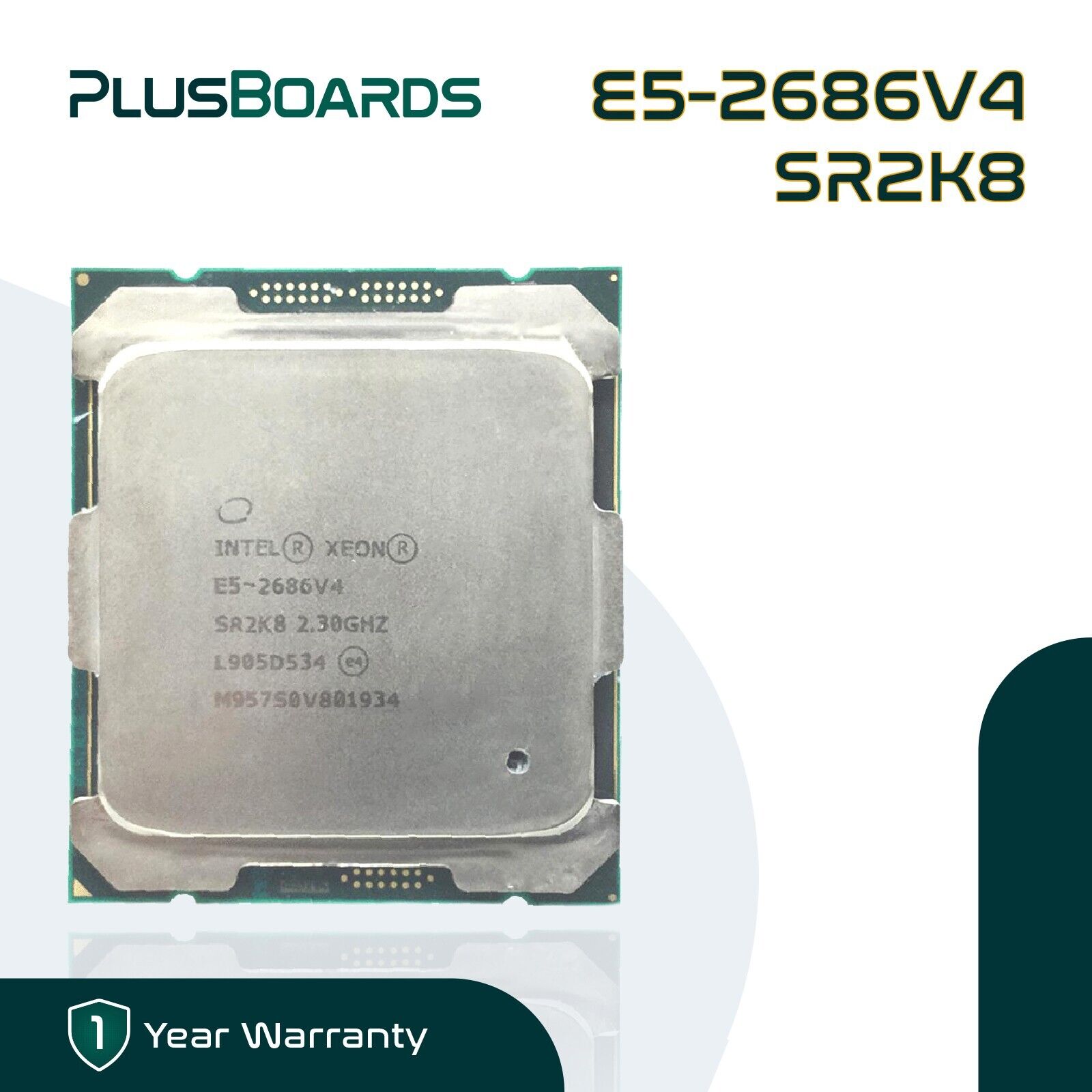 Intel Xeon E5-2686 V4 2.3GHz 18 Core 36 Threads Broadwell EP 45MB LGA 2011-3 CPU
