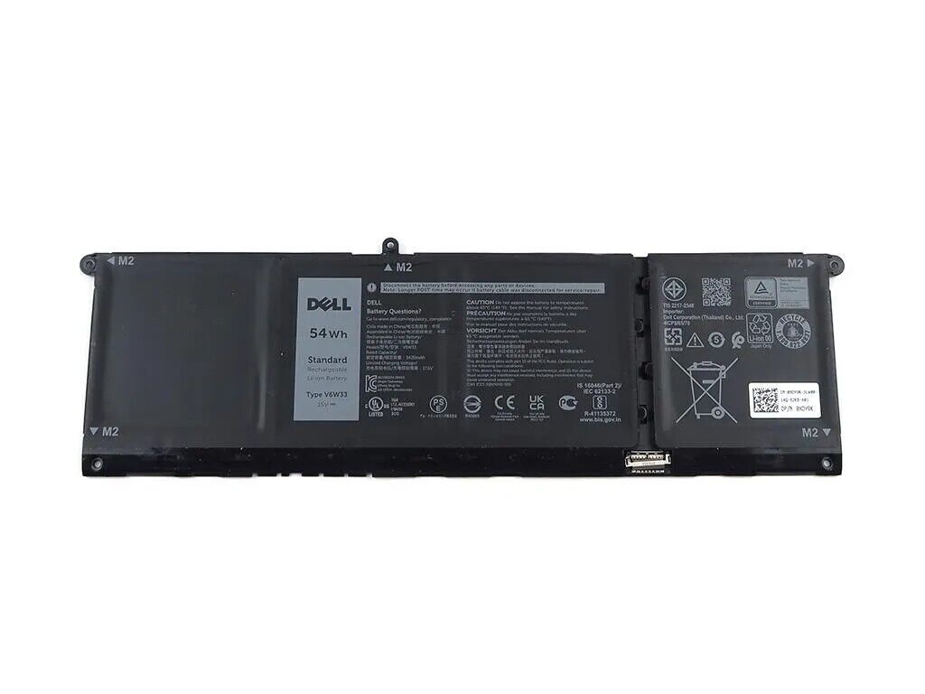 GENUINE DELL INSPIRON 2-IN-1 7415 4-CELL 54WH 15V 3420MAH LI-ION BATTERY XDY9K