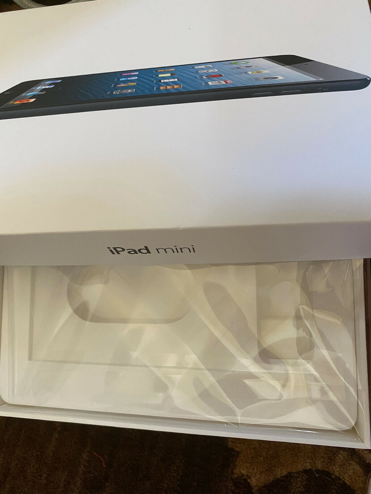 iPad Mini - BOX & INSERTS ONLY - Empty - Black 64GB Wi-Fi