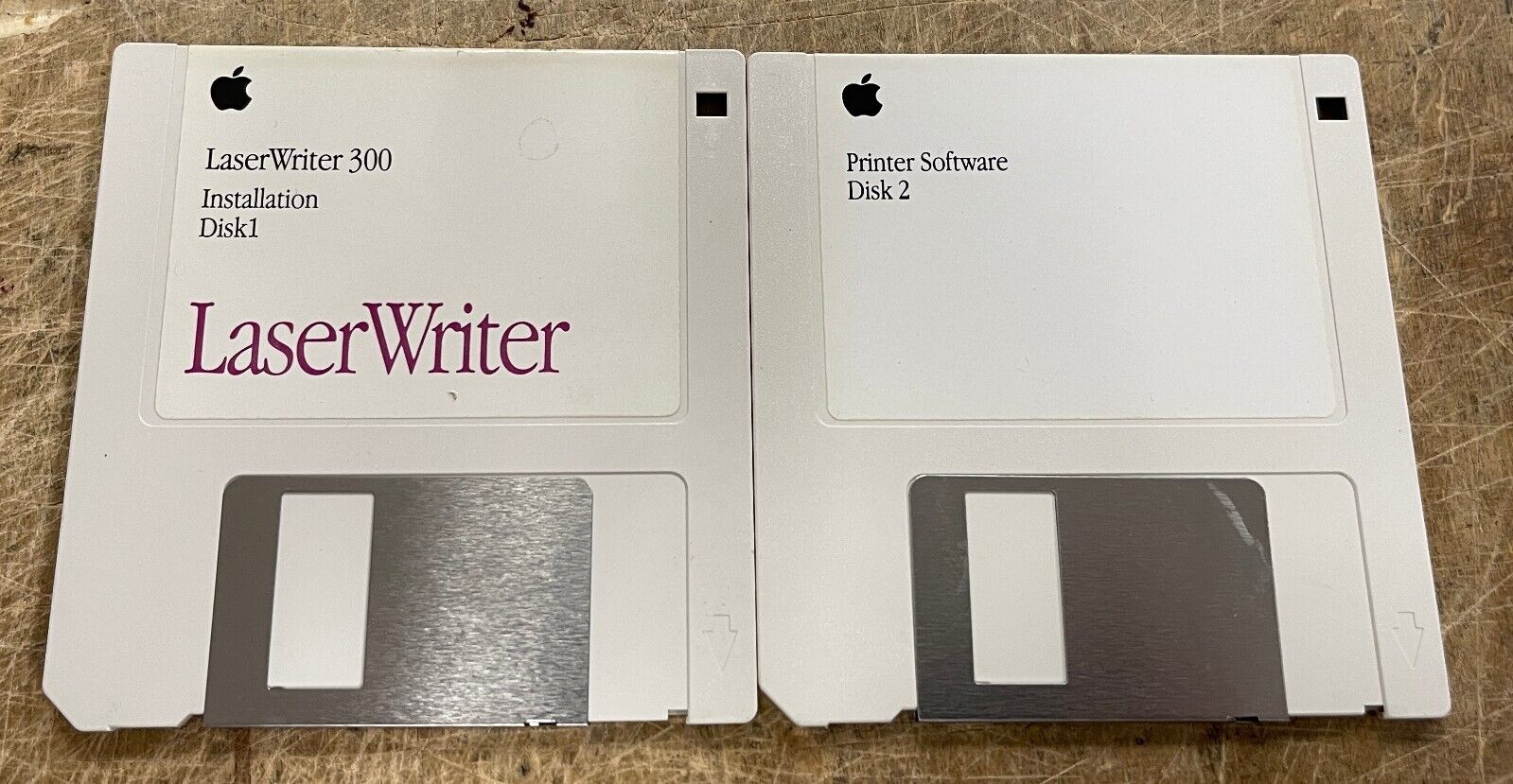 Vintage Apple LaserWriter 300 Install Diskettes TESTED and READABLE