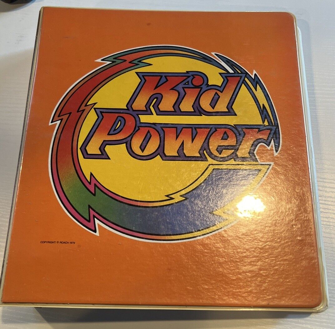 Vintage 1979 Kid Power Binder Atari Personal Computer Reference Manual PC Book