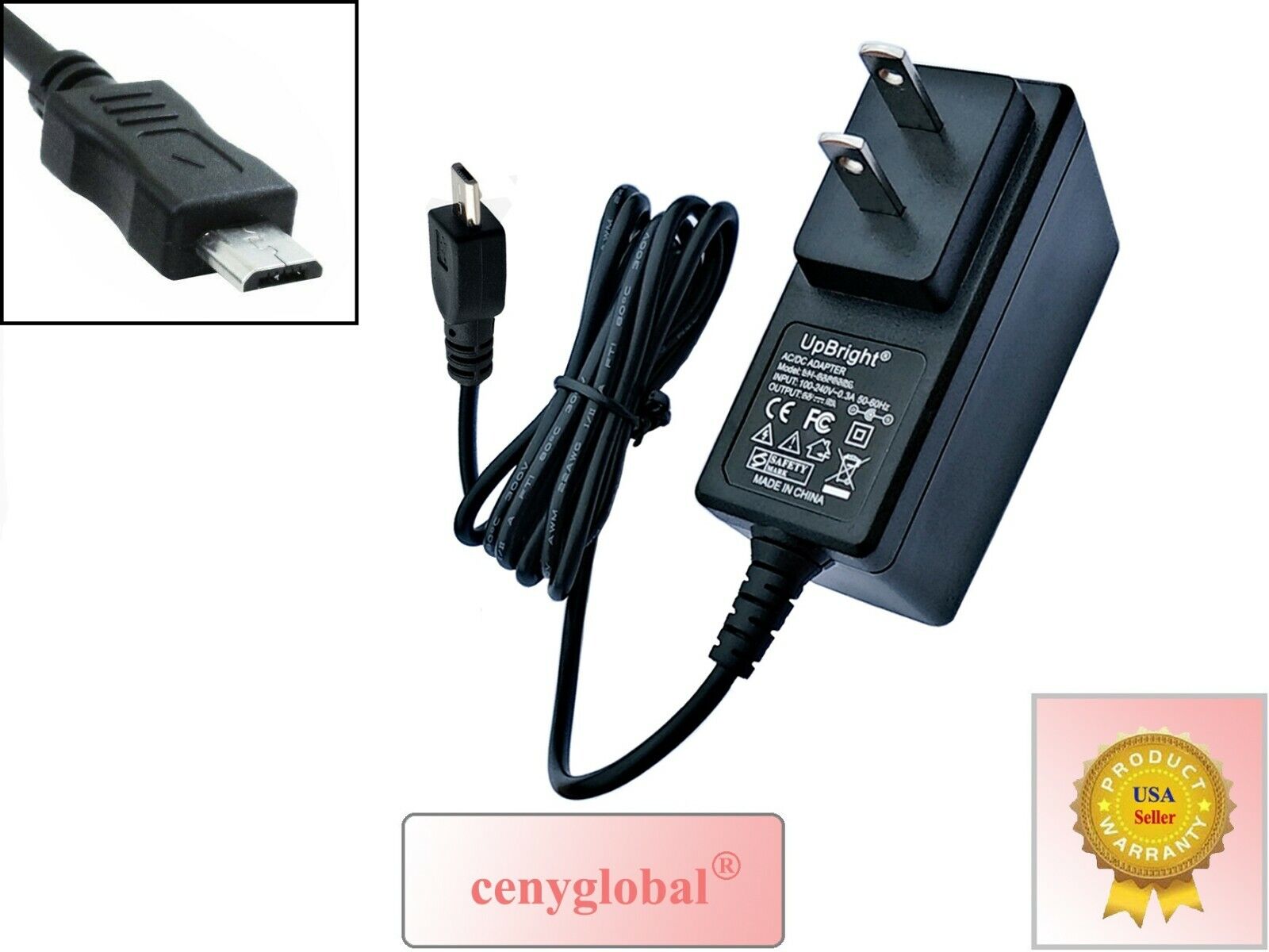 AC Adapter For Arctic Air Brand Portable AC Box ArticAir Ultra 5VDC Power Supply