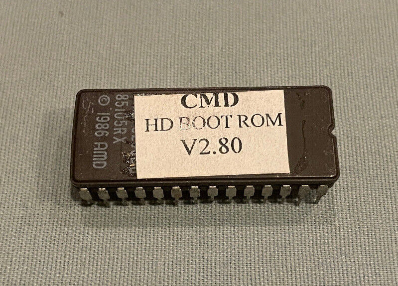 Vintage 1986 AMD Boot Rom Chip v.2.80 for Commodore CMD HD Series External Drive