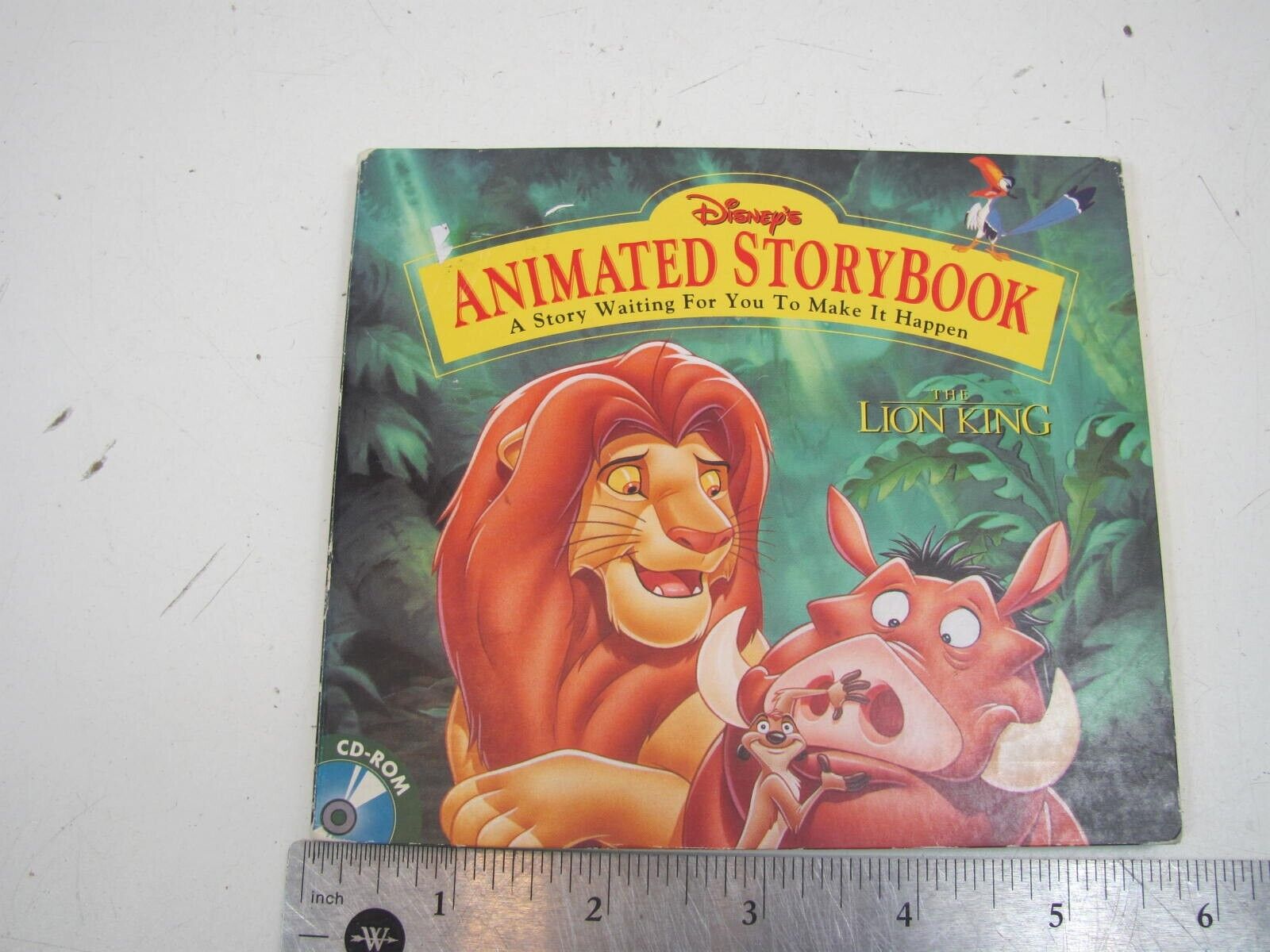 The Lion King  Animated Story Book - Disney 1994 - Interactive CD Rom Windows