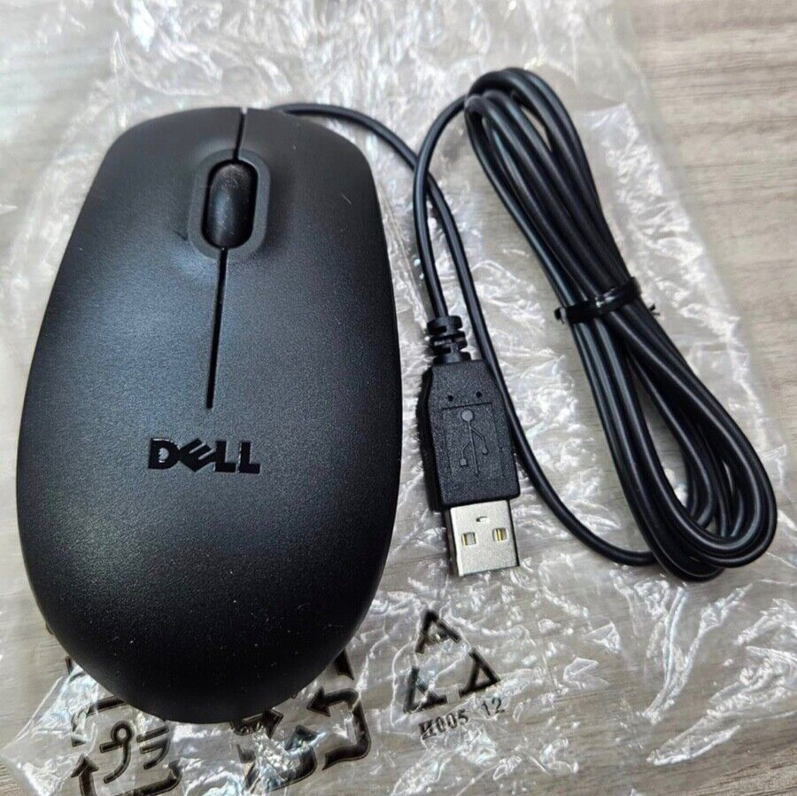 Dell MS111-T USB Corded Optical Wheel Mice T34