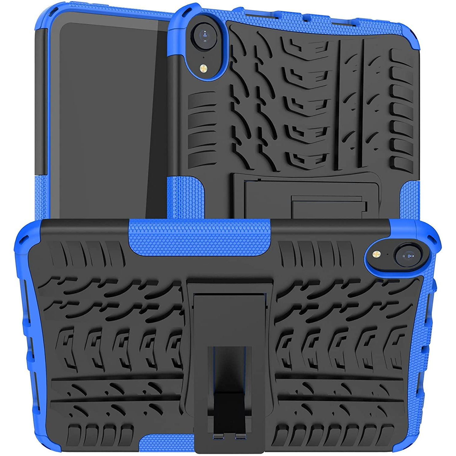 Exoskeleton Hybrid Armor Case with Kickstand for iPad Mini 6 (6th Generation) -