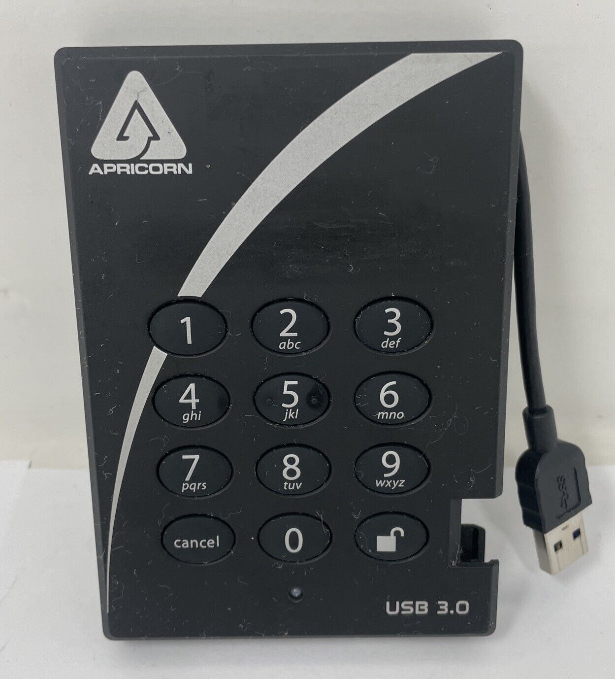Apricorn Aegis Padlock USB 3.0 1TB Hard Drive - A25-3PL256-1000