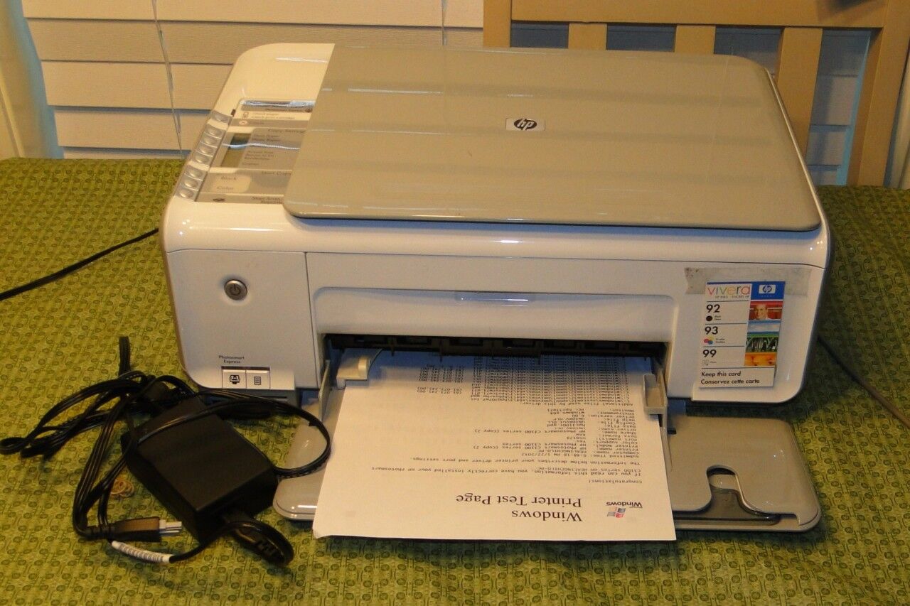 HP Photosmart C3100 C3180 All-In-One Inkjet Printer
