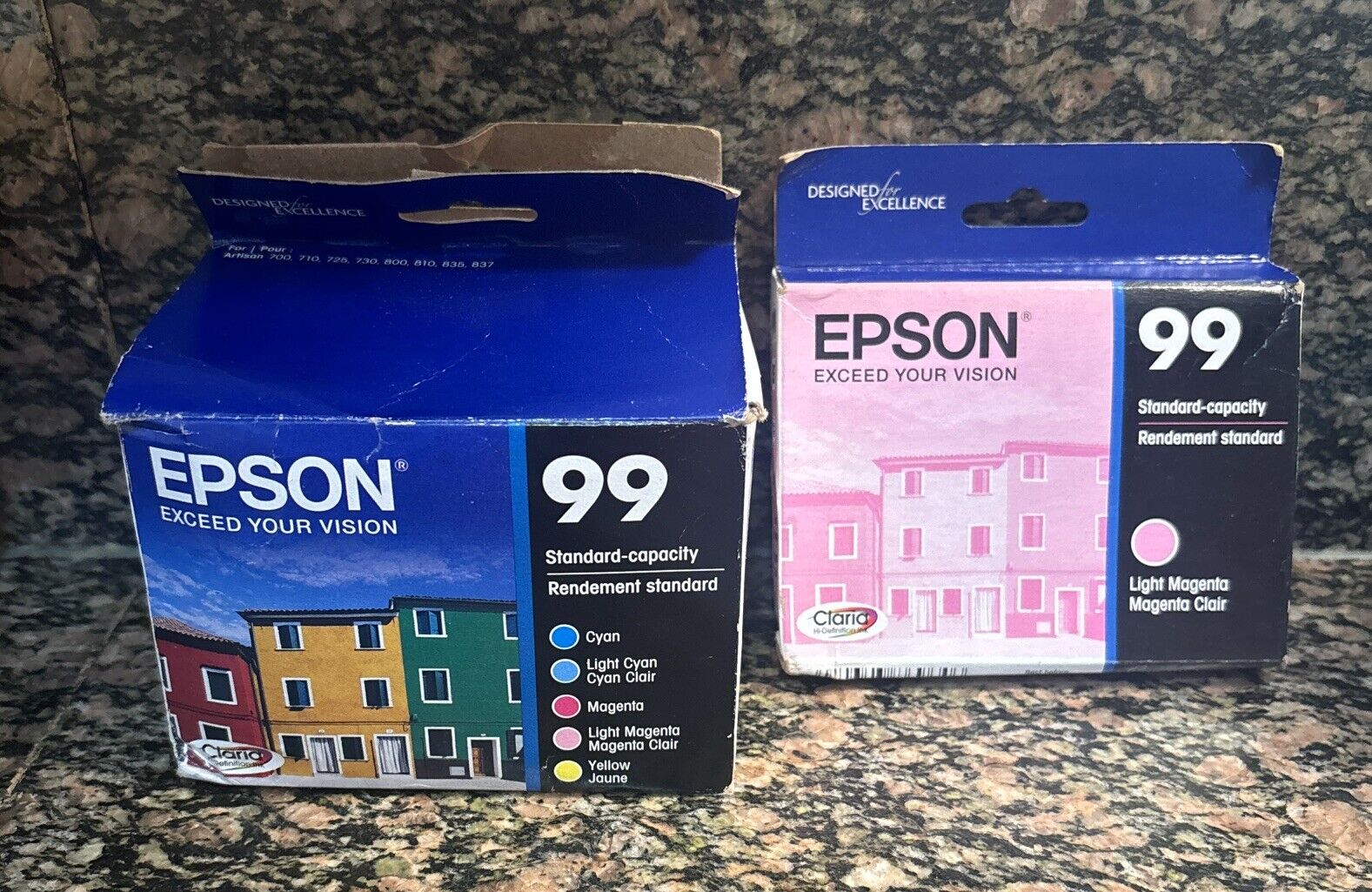 Genuine Epson 99 Standard Capacity Multi-Color 5 Pack