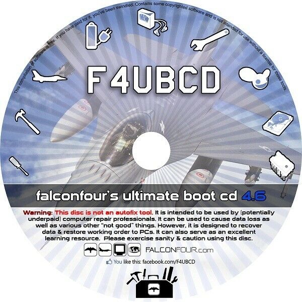 Ultimate Boot CD FalconFour's This boot CD  IS THE BEST FAST SAME DAY SHIPPING