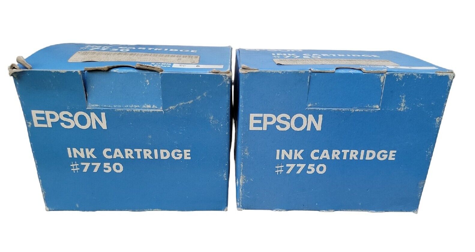 Vtg 80s Genuine Epson Ink Cartridge 7750 for Vtg SQ-2000 Inkjet Printer Lot Of 2