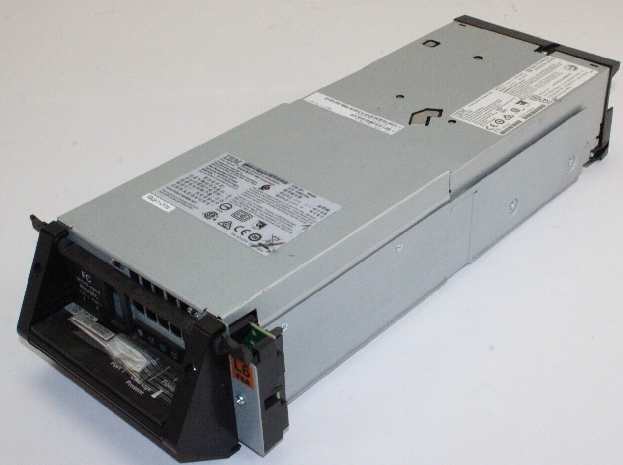 IBM 3588-F6A, Ultrium LTO 6 FC 8Gb/s 39U3420 Tape Drive