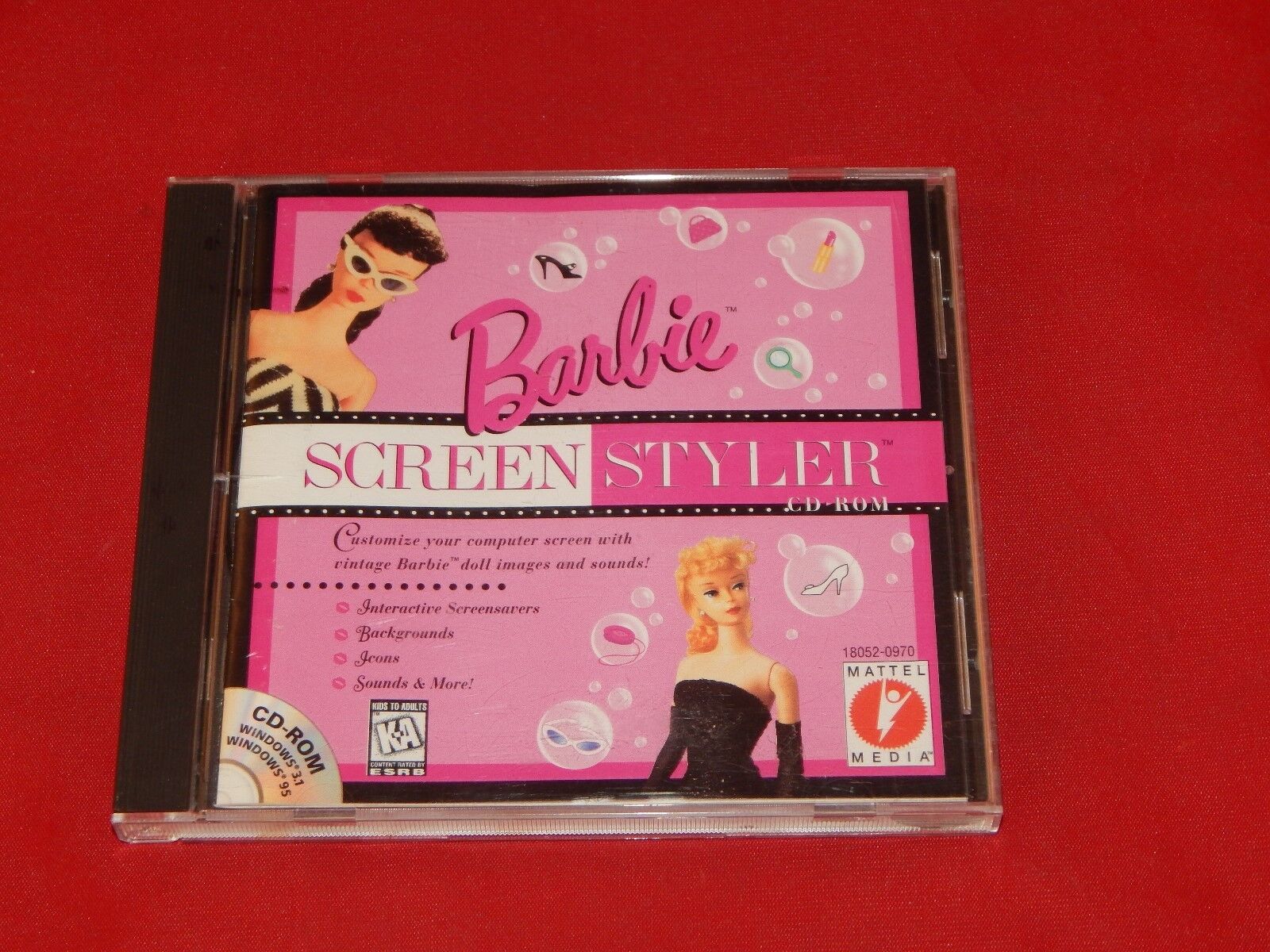 Barbie Screen Styler CD-Rom (Vintage)