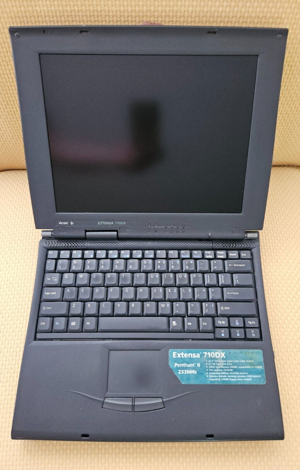 Rare Vintage | Acer Extensa 710DX Laptop | Intel Pentium II Processor