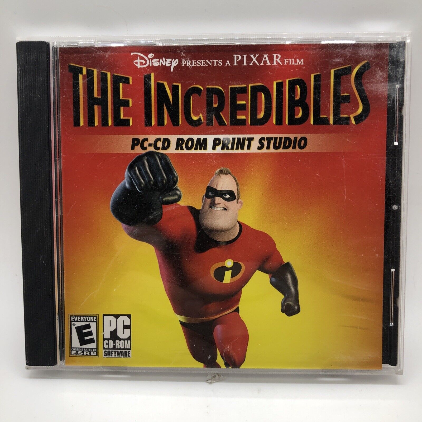 The Incredibles Print Studio Disney Pixar Win 98 Me XP