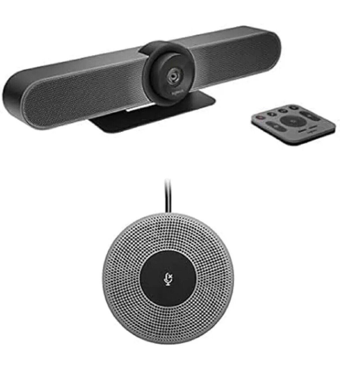 Logitech Meetup 960001201 Expansion Mic Video Conference and Audio 3pc