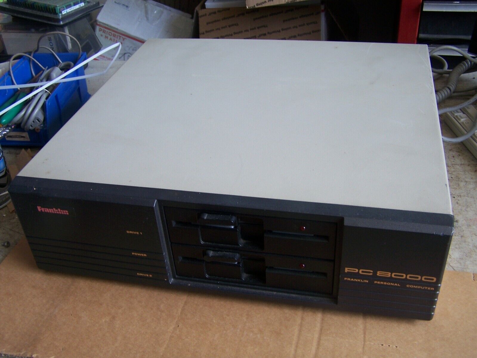 Vintage Rare Franklin PC 8000 Computer - Estate Sale SOLD AS IS