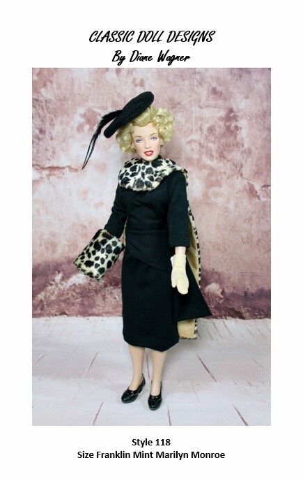SEWING PATTERN-Style 118 Film Inspired Outfit Franklin Mint's Marilyn Monroe 