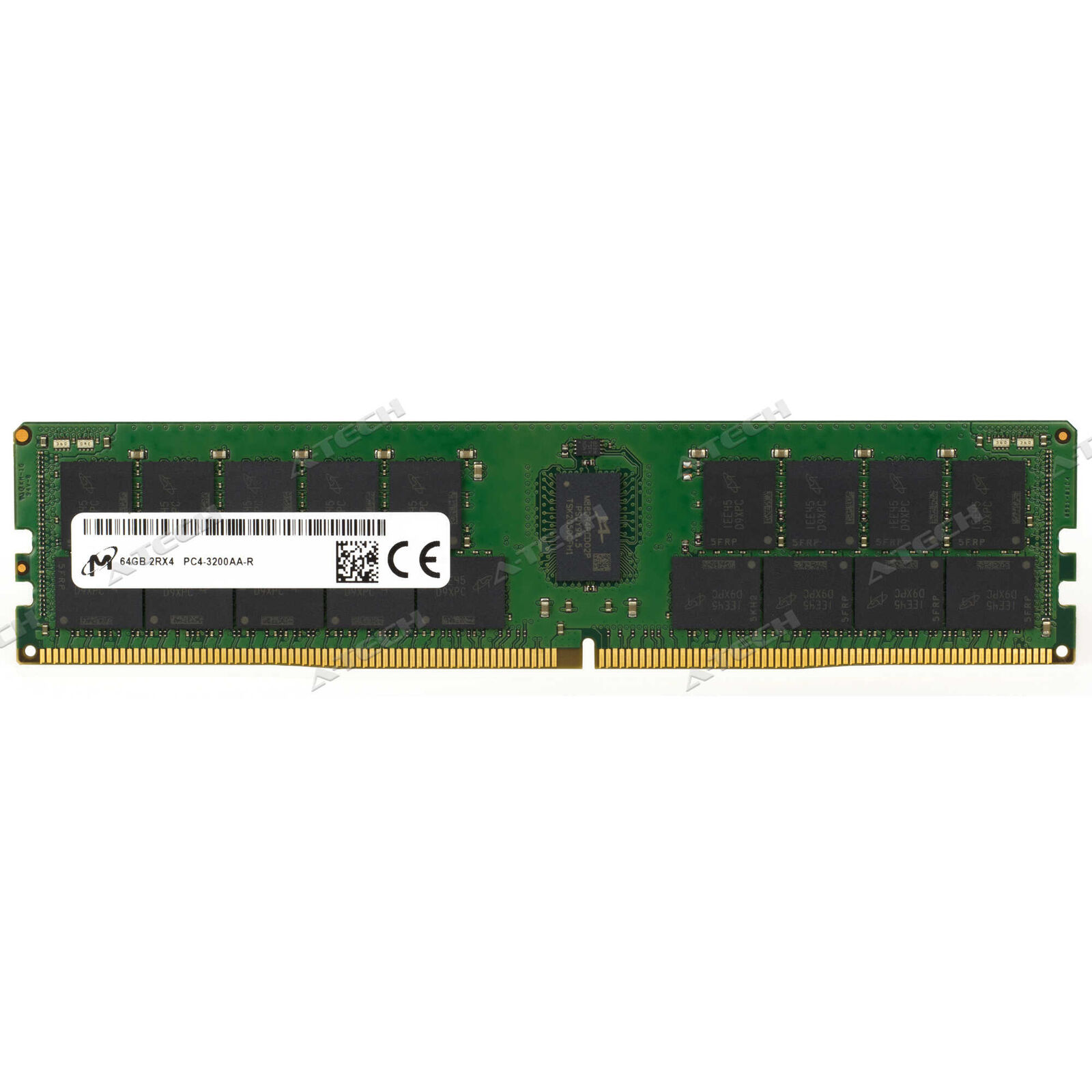 Micron 64GB 2Rx4 PC4-3200 RDIMM DDR4-25600 ECC REG Registered Server Memory RAM